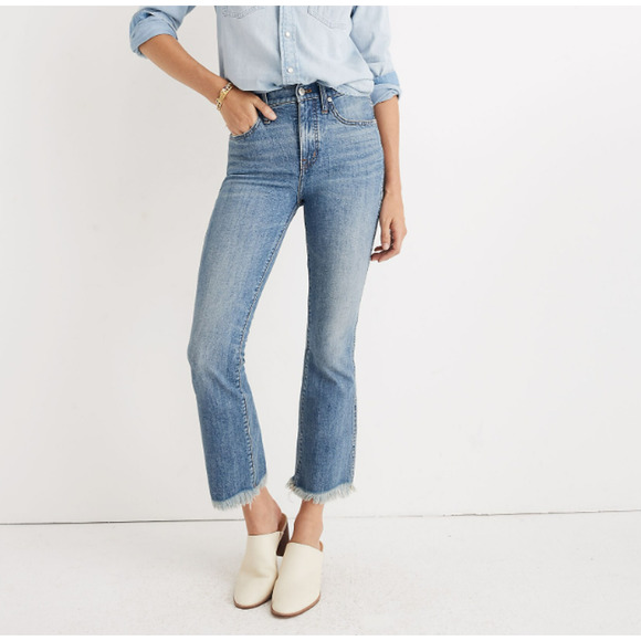 Madewell Jeans Madewell Cali Demiboot Jeans In Comfort Stretch Eco